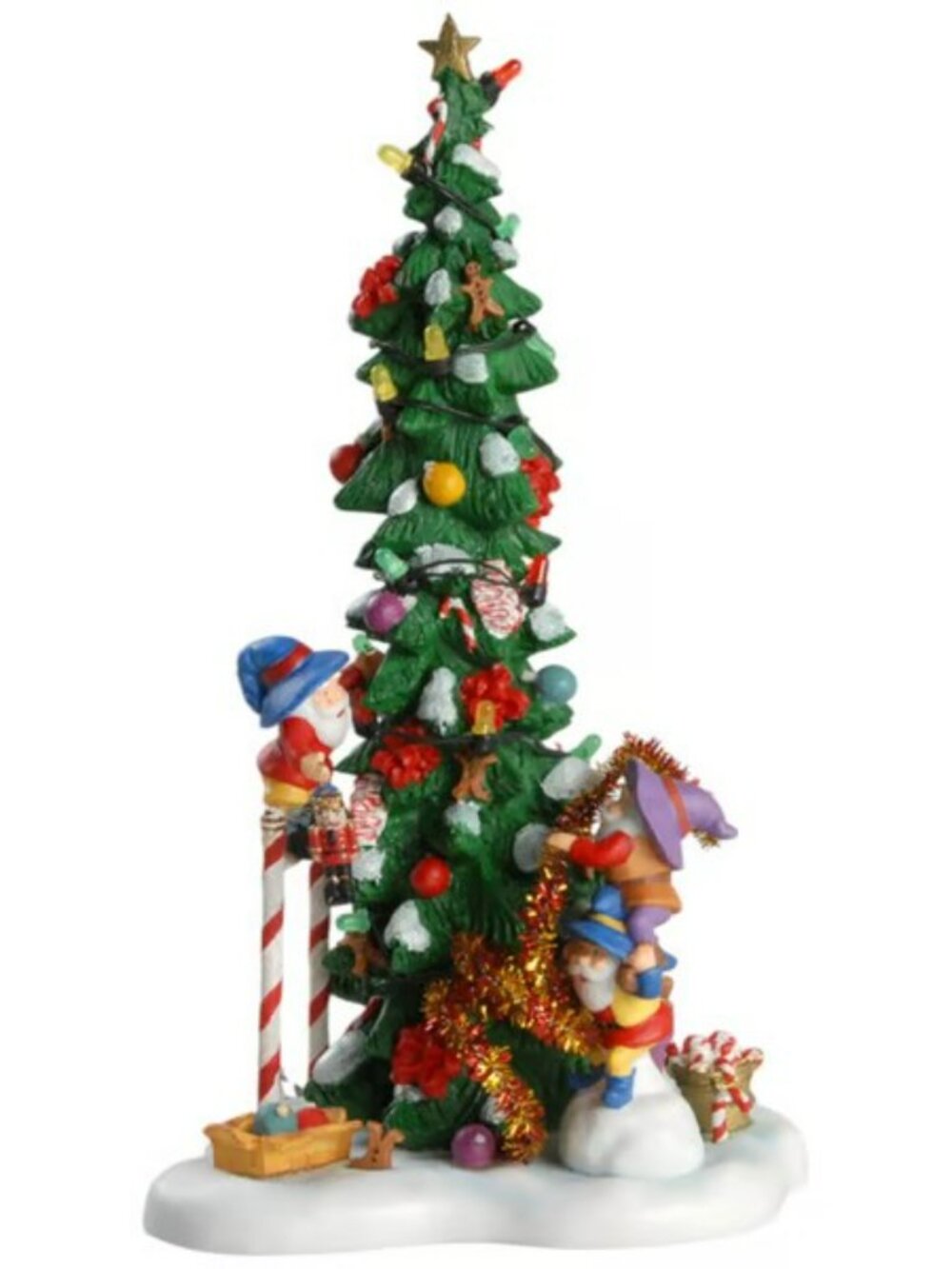 Department 56 Kringle Street Town Tree Special Edition Lighted North Pole Series - Picture 2 of 10